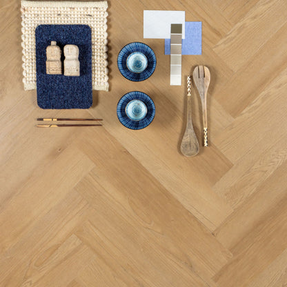 Otium at Home Herringbone Collectie. Deze hoogwaardige PVC-vloeren combineren een authentieke houtlook met de praktische voordelen van PVC